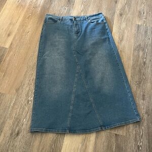 Baccini  jean skirt